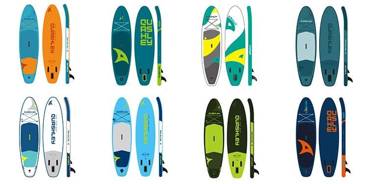 Quashley Dropshipping Inflatable Stand up EPS Yoga Paddle Board with Seat